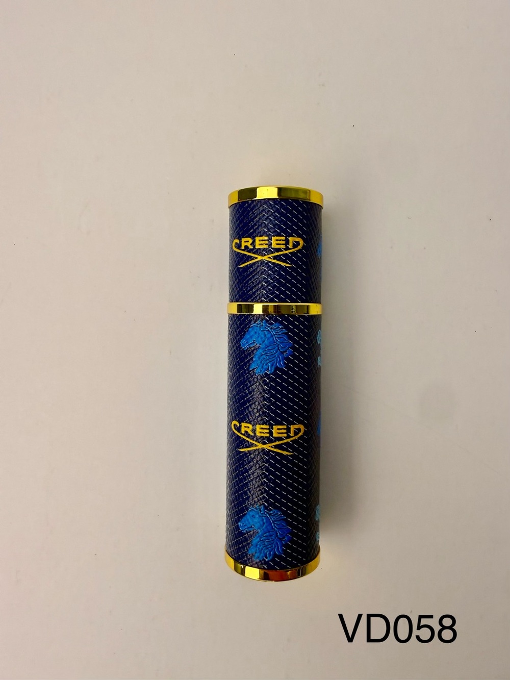 Creed Blue Leather 5mL Refillable Travel Perfume Atomizer New